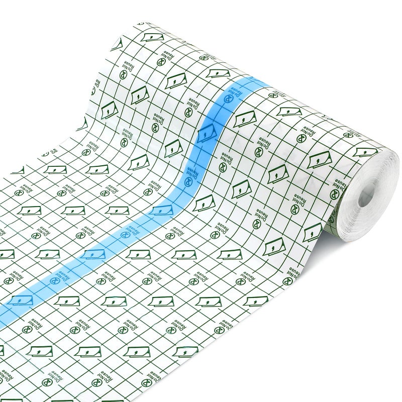 Transparent Dressing Adhesive Bandage Waterproof Clear Adhesive Bandages Stretch Tape for Tattoos Swimming 79 Inch x 109 Yard